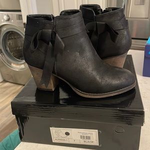 Womens high heel booties